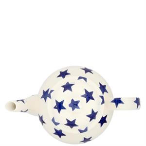 Emma Bridgewater Blue Star 4 Mug Teapot